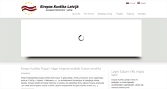 Desktop Screenshot of eiropaskustiba.lv