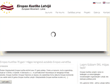 Tablet Screenshot of eiropaskustiba.lv